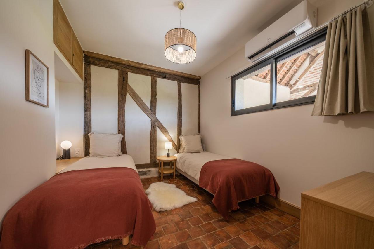 La Grange De Leonie, Chambres D'Hotes Avec Piscine Et Spa Mery-sur-Cher Exterior photo